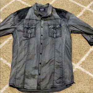 Buckle Black XL athletic fit shirt